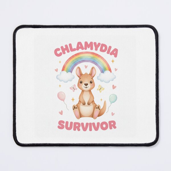 Item preview, Kangaroo Chlamydia survivor funny gag adult humor novelty  designed and sold by CheeseBlueprint.