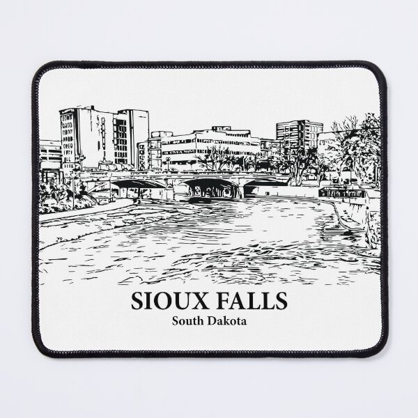 Item preview, Sioux Falls - South Dakota designed and sold by Lakeric Cityscapes.