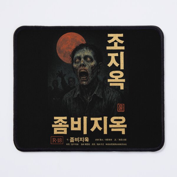 Item preview, Zombie Hell (조비지옥) – Korean Horror Movie Poster designed and sold by DreamCraze.