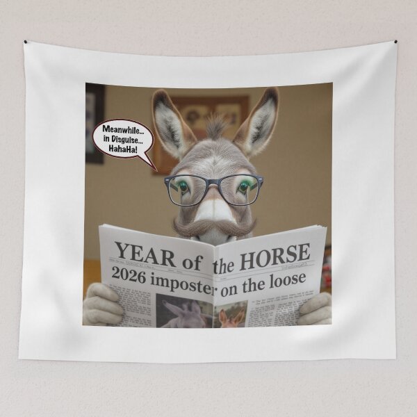 Item preview, Year Of The Imposter Print designed and sold by Lichentroupe63.