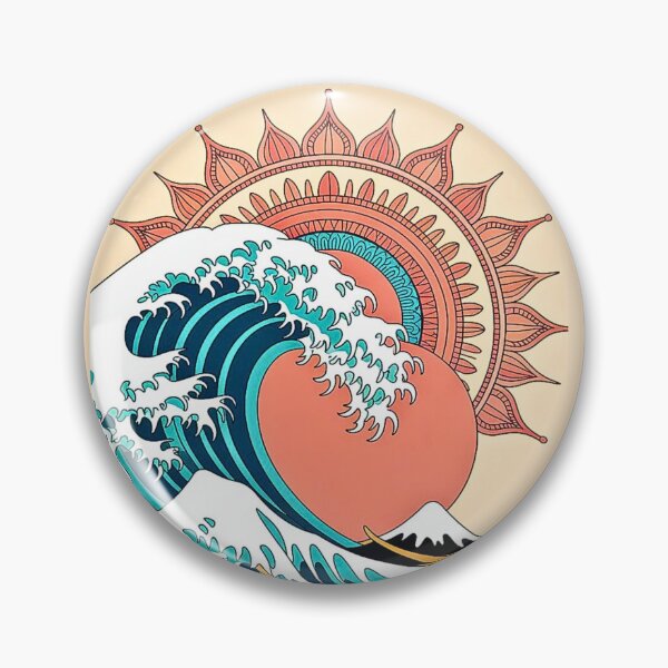 Item preview, Sun Mandala Ocean Wave designed and sold by VibrArtco.