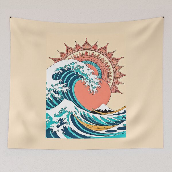 Item preview, Sun Mandala Ocean Wave designed and sold by VibrArtco.