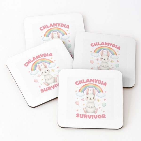 Item preview, Rabbit Chlamydia survivor funny gag adult humor novelty  designed and sold by CheeseBlueprint.