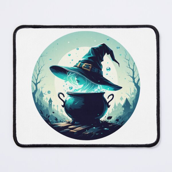 Item preview, Glowing Witch Cauldron – Cute Spooky Halloween Magic Potion designed and sold by joxprints.