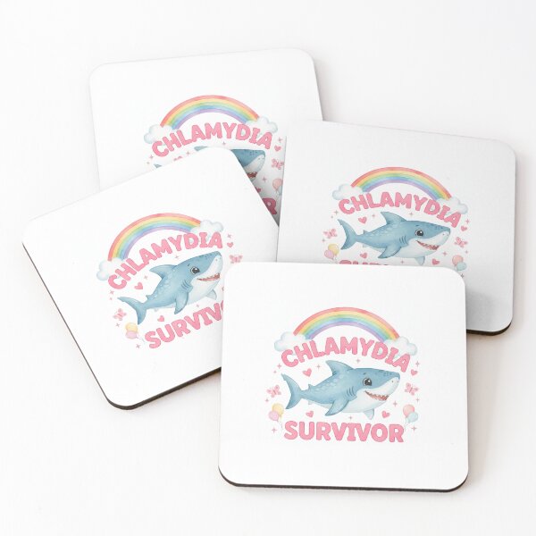 Item preview, Shark Chlamydia survivor funny gag adult humor novelty  designed and sold by CheeseBlueprint.