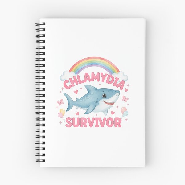 Item preview, Shark Chlamydia survivor funny gag adult humor novelty  designed and sold by CheeseBlueprint.