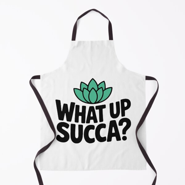Item preview, What Up Succa! Cute Succulent Pun designed and sold by PMCreative.