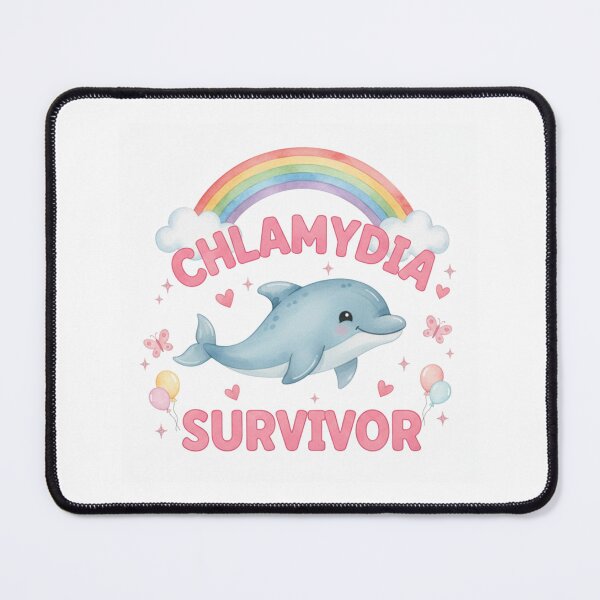 Item preview, Dolphin Chlamydia survivor funny gag adult humor novelty  designed and sold by CheeseBlueprint.
