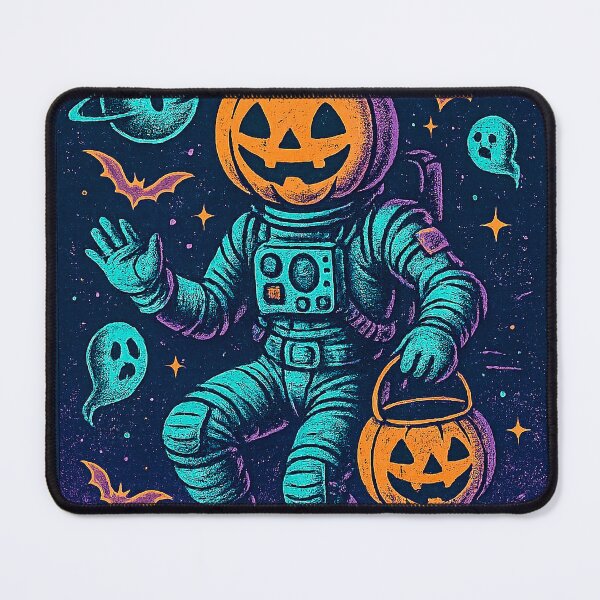 Item preview, Trick-or-Treat Galaxy – Pumpkin Astronaut designed and sold by KrintoryTees.
