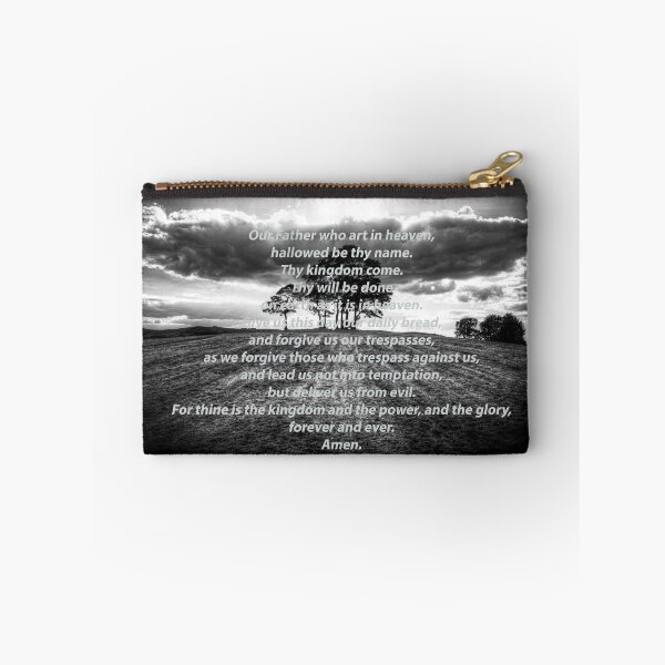 Item preview, Serene Landscape with Our Father Prayer Text designed and sold by Paul Thompson Photography.