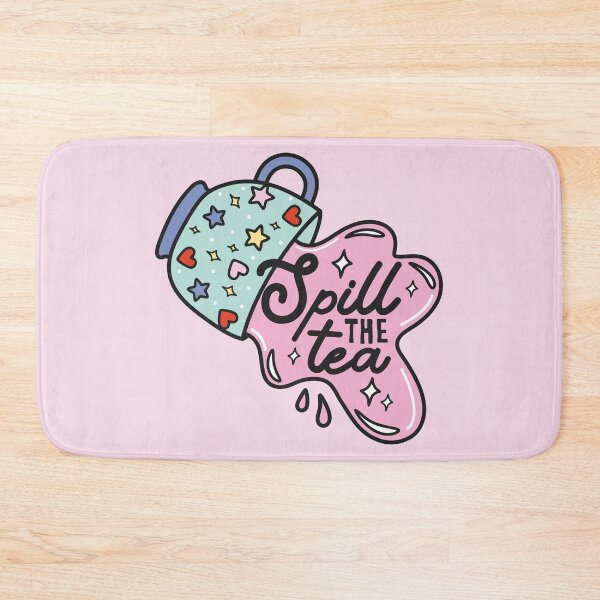 Item preview, Spill the Tea — Cute Gossip Mug Design –  Self Love Edition designed and sold by HotFluff.
