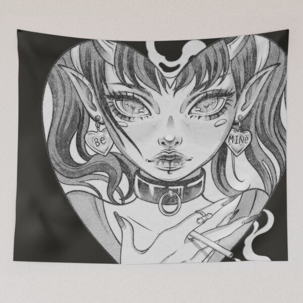 Item preview,  devil girl designed and sold by forestgrump.