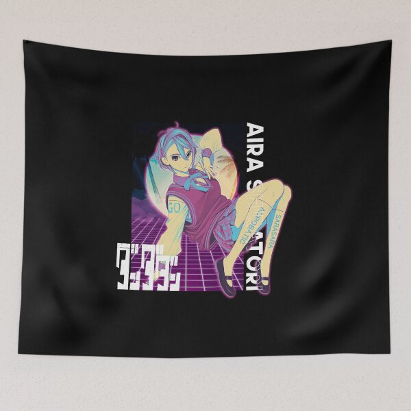 Item preview, Aira Shiratori Dandadan Retrowave Streetwear designed and sold by griffons.