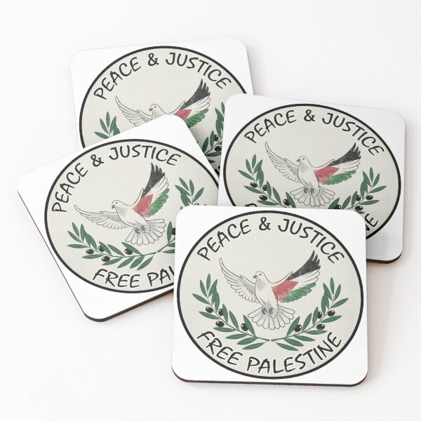 Item preview, Solidarity Art for Palestine – Emblem of Freedom and Peace designed and sold by Nassimdesigns.