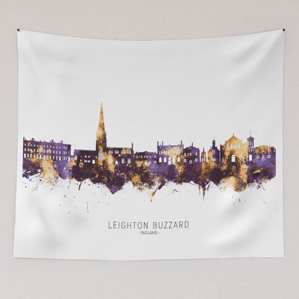 Item preview, Leighton Buzzard England Skyline designed and sold by ArtPrints.