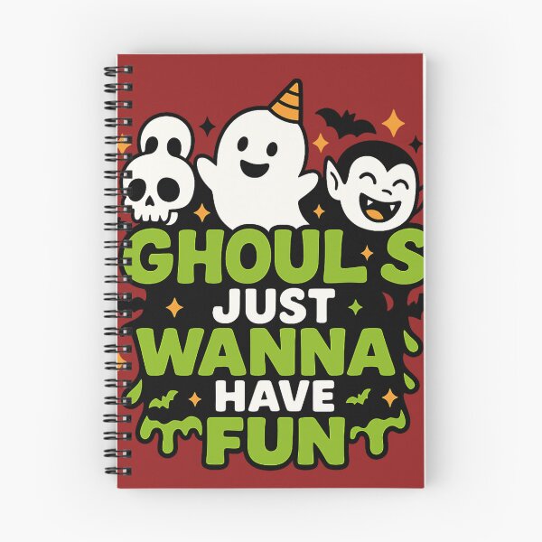Item preview, Ghouls Just Wanna Have Fun Funny Halloween Ghost Vampire Skull Party Design designed and sold by TrackinDaTrends.