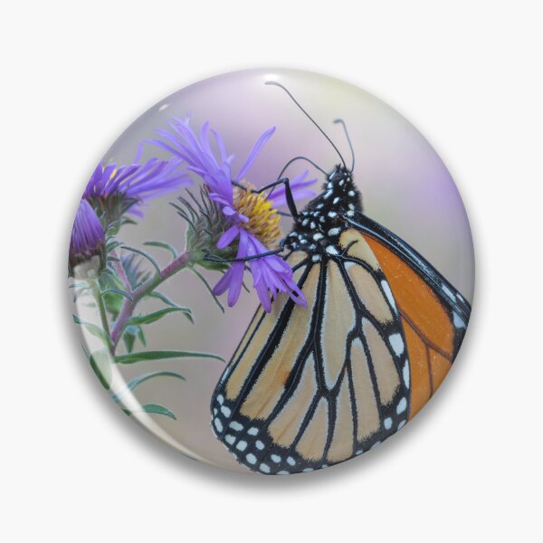Item preview, Monarch and New England Aster 10-05-2025 designed and sold by Thomasyoung.