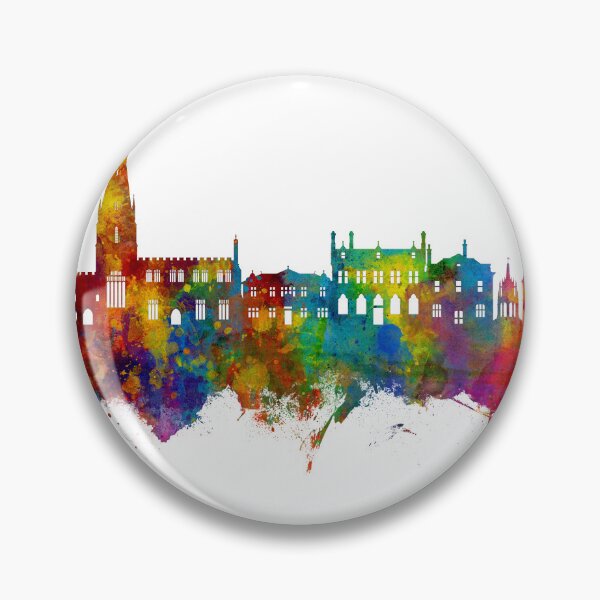 Item preview, Leighton Buzzard England Skyline designed and sold by ArtPrints.