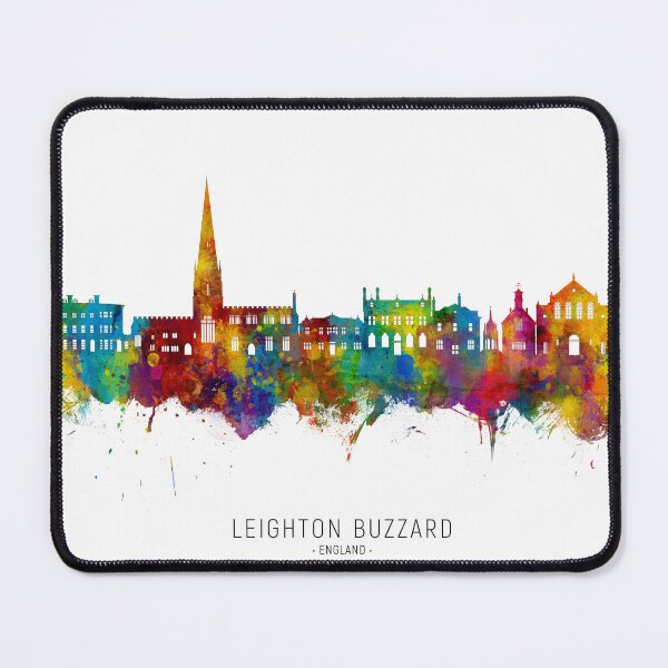 Item preview, Leighton Buzzard England Skyline designed and sold by ArtPrints.