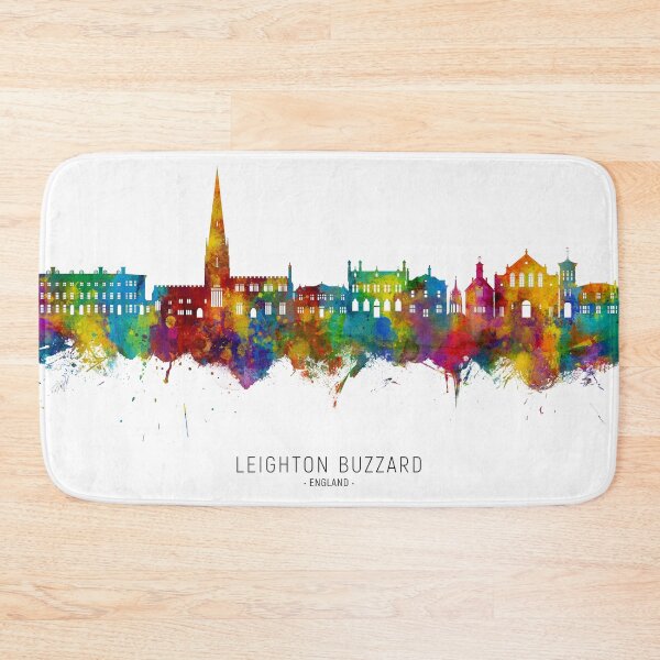 Item preview, Leighton Buzzard England Skyline designed and sold by ArtPrints.