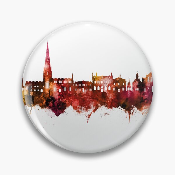 Item preview, Leighton Buzzard England Skyline designed and sold by ArtPrints.