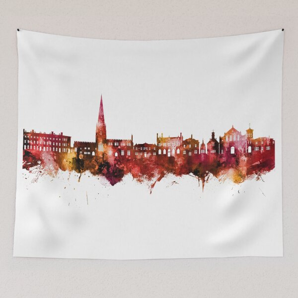 Item preview, Leighton Buzzard England Skyline designed and sold by ArtPrints.