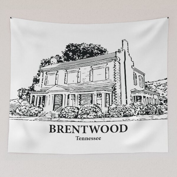 Item preview, Brentwood - Tennessee designed and sold by Lakeric Cityscapes.