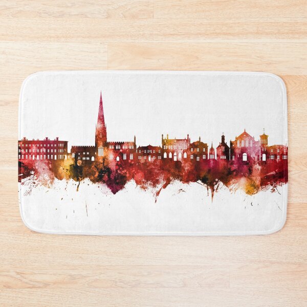 Item preview, Leighton Buzzard England Skyline designed and sold by ArtPrints.