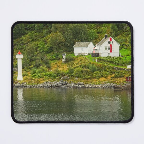 Item preview, Ulvesund Lighthouses Seascape Maloy Norway designed and sold by Martyn R Arnold Fine Art Nature & Landscape Photography.