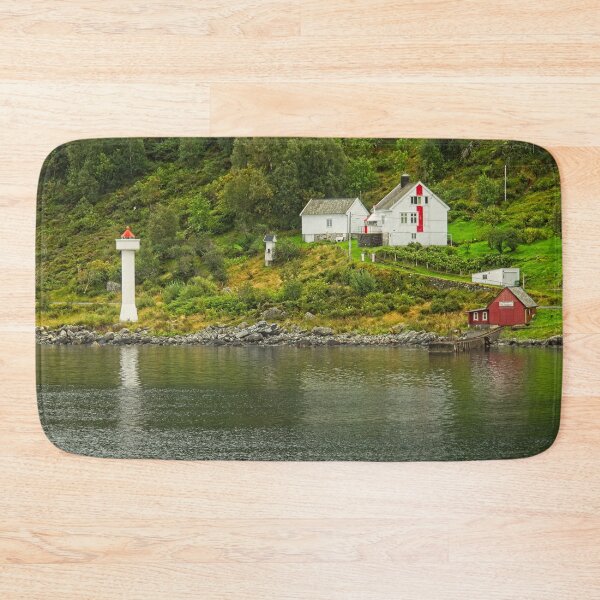Item preview, Ulvesund Lighthouses Seascape Maloy Norway designed and sold by Martyn R Arnold Fine Art Nature & Landscape Photography.
