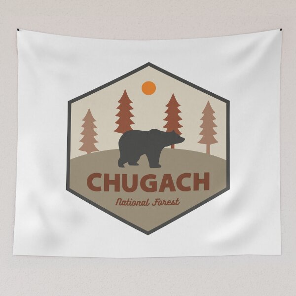Item preview, Chugach National Forest Alaska Bear designed and sold by Esskay Designs.