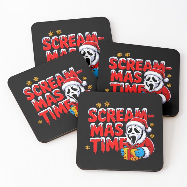 Item preview, Screammas Time Funny Horror Christmas Ghost Design designed and sold by Amanda's Factory.