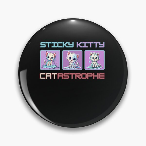 Aperçu de l'œuvre CATASTROPHE DU CHAT COLLANT créée et vendue par aledfychan.