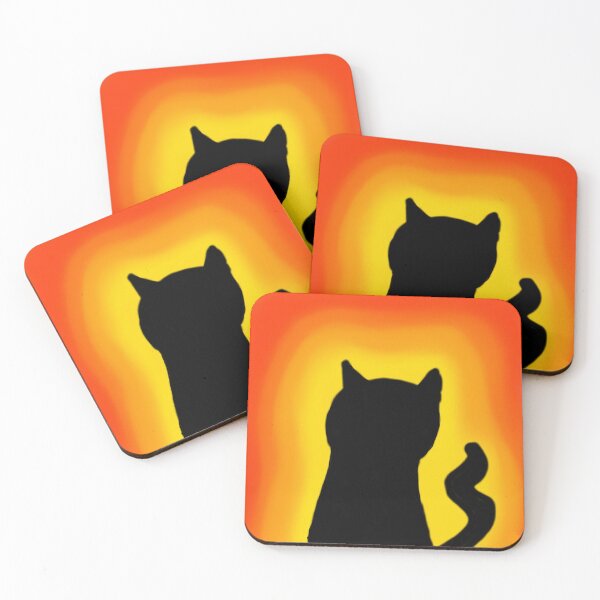 Item preview, The cat sunset designed and sold by graziam2.