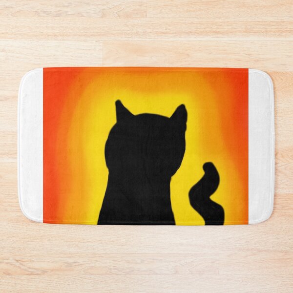 Item preview, The cat sunset designed and sold by graziam2.