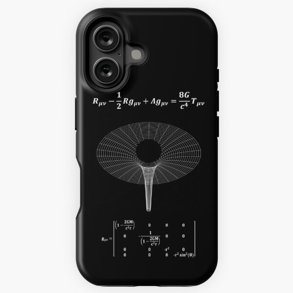 Aperçu de l'œuvre Trou noir Schwarzschild métrique créée et vendue par PrintHub.
