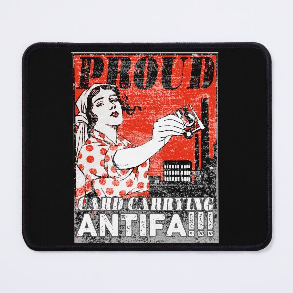 Item preview, Proud card carrying antifa!!! designed and sold by remerasnerdas.