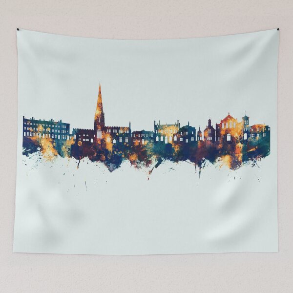 Item preview, Leighton Buzzard England Skyline designed and sold by ArtPrints.