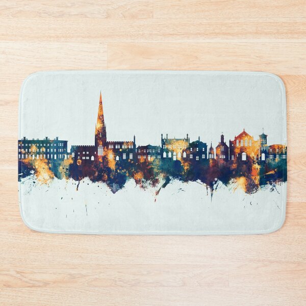 Item preview, Leighton Buzzard England Skyline designed and sold by ArtPrints.