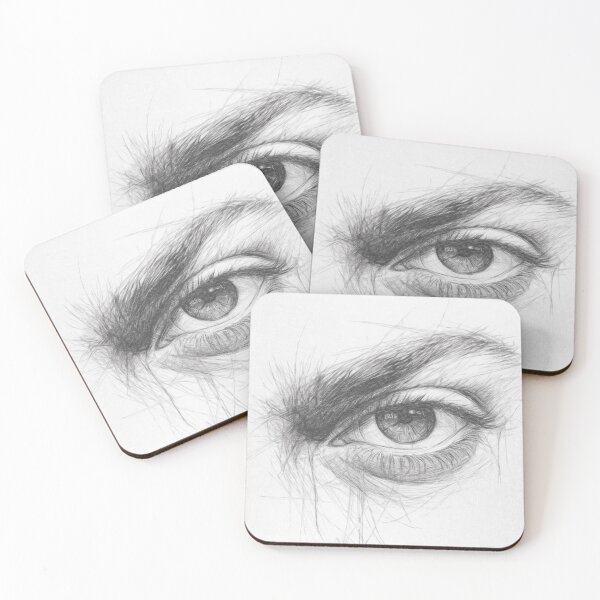 Item preview, Eye Sketch designed and sold by Leon Woods Pencil Art.