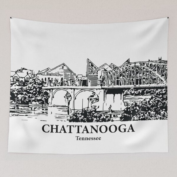 Item preview, Chattanooga - Tennessee designed and sold by Lakeric Cityscapes.