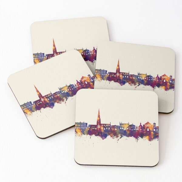 Item preview, Leighton Buzzard England Skyline designed and sold by ArtPrints.