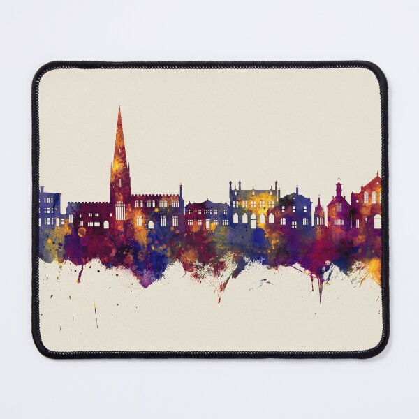 Item preview, Leighton Buzzard England Skyline designed and sold by ArtPrints.