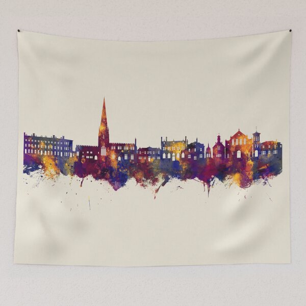 Item preview, Leighton Buzzard England Skyline designed and sold by ArtPrints.