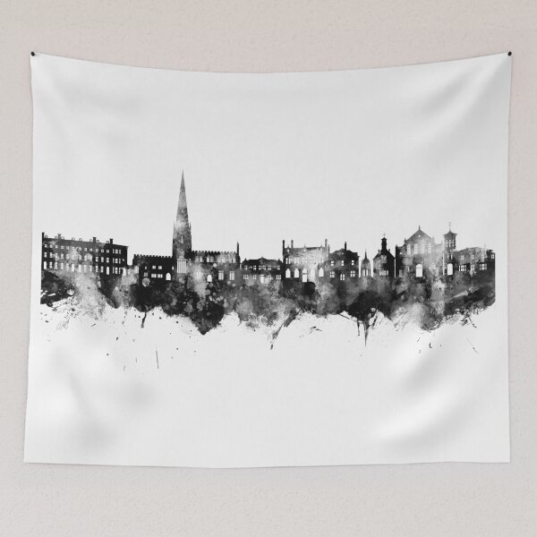Item preview, Leighton Buzzard England Skyline designed and sold by ArtPrints.