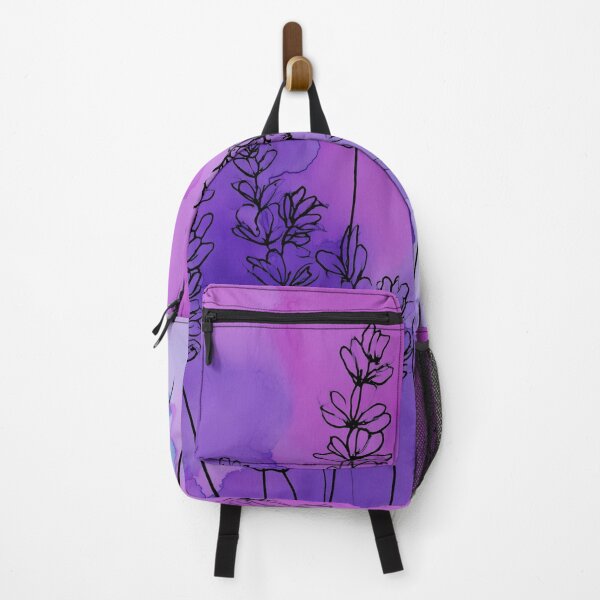 Item preview, Purple Haze Minimalist Botanical Drawing designed and sold by idtecss.
