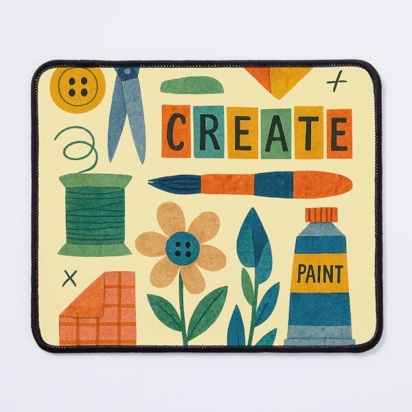 Item preview, DIY Aesthetic Creative Art Supplies Collage designed and sold by SholoStudio.