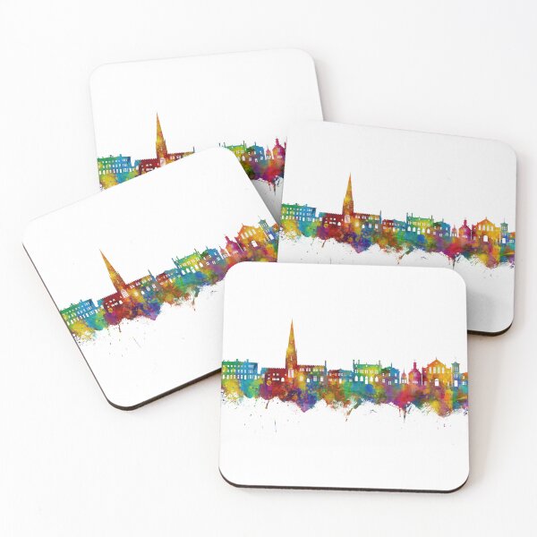 Item preview, Leighton Buzzard England Skyline designed and sold by ArtPrints.