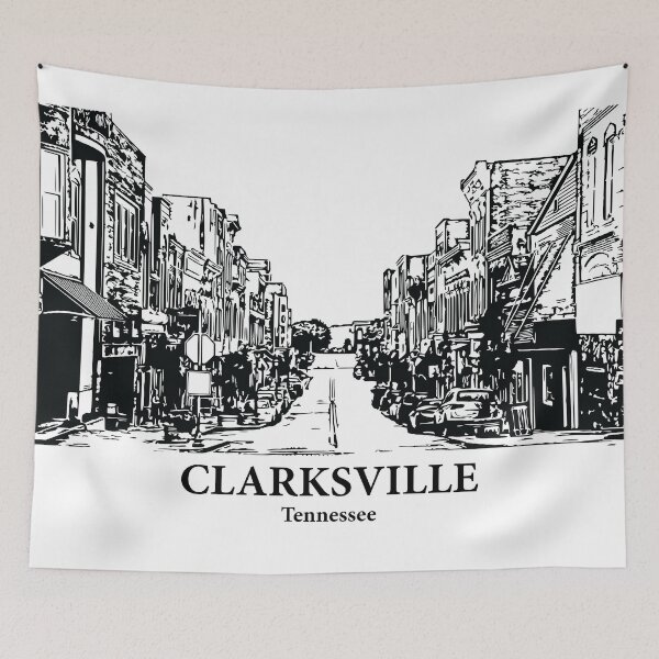 Item preview, Clarksville - Tennessee designed and sold by Lakeric Cityscapes.