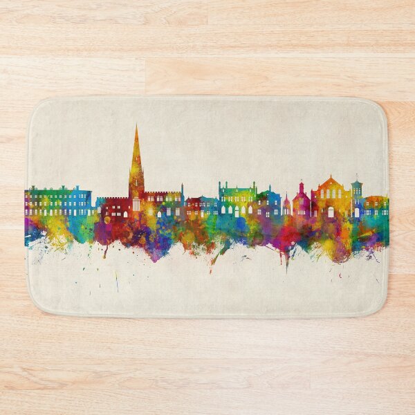 Item preview, Leighton Buzzard England Skyline designed and sold by ArtPrints.